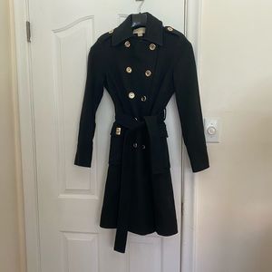Michael Kors Wool Trench Coat